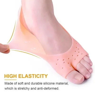  Soft Silicone Moisturizing Gel Socks For Foot ( 1 pair) 